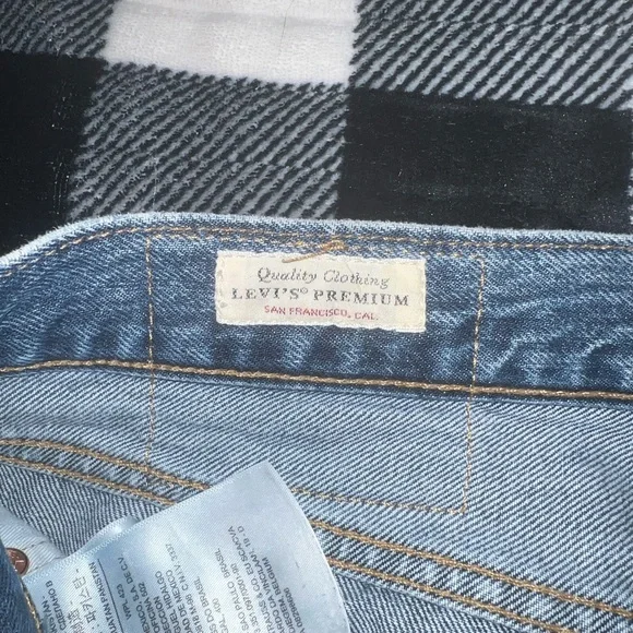 Levi’s 512 Slim Taper BIG E Premium Jeans 30x34 - Picture 7 of 15